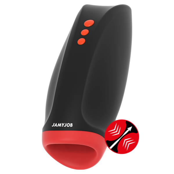 JAMYJOB - MASTURBATORE NOVAX CON VIBRAZIONE E COMPRESSIONE - immagine 4