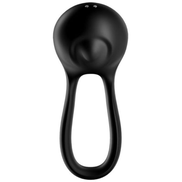 SATISFYER - VIBRATORE AD ANELLO MAJESTIC DUO NERO - immagine 2