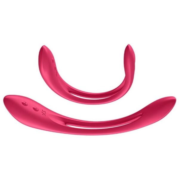 SATISFYER - MULTI VIBRATORE ELASTIC JOY ROSSO - immagine 3