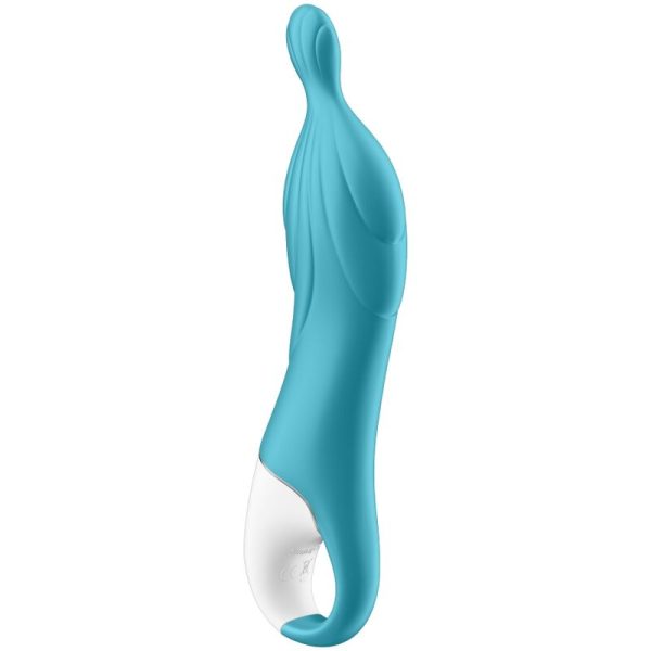 SATISFYER - VIBRATORE AMAZING 2 ASPOT TURCHESE - immagine 2