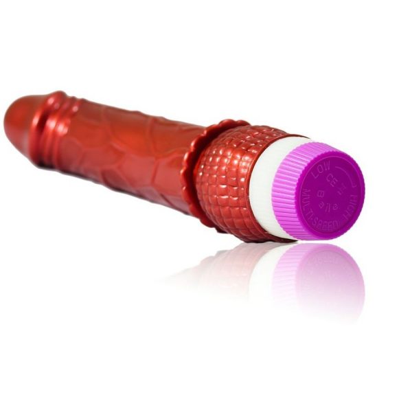 BAILE - VIBRATORE REALISTICO ROSSO 23 CM - immagine 2