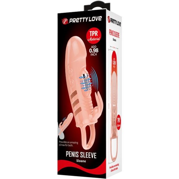 PRETTY LOVE - GUAINA PER PENE CONIGLIO NATURALE SLOANE - immagine 5