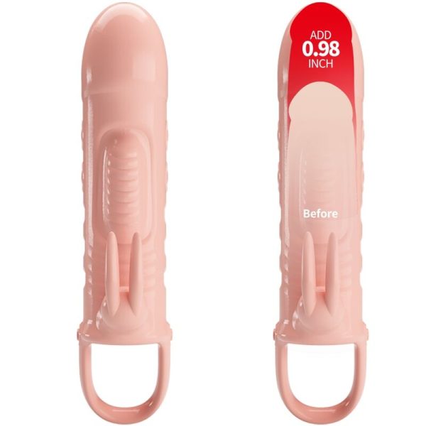 PRETTY LOVE - GUAINA PER PENE CONIGLIO NATURALE SLOANE - immagine 2