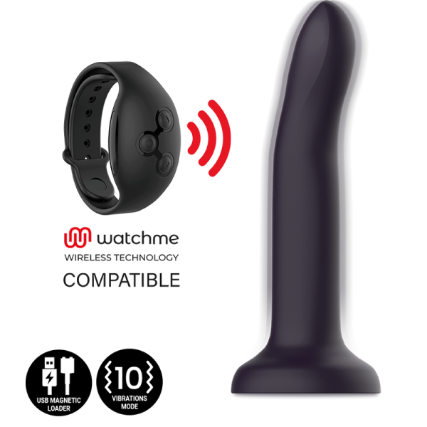 MYTHOLOGY - DUMAN MYSTIC DILDO M - VIBRATORE COMPATIBILE CON TECNOLOGIA WIRELESS WATCHME - immagine 3