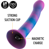 MYTHOLOGY - DION GALACTIC DILDO S - VIBRATORE WATCHME COMPATIBILE CON TECNOLOGIA WIRELESS - immagine 2