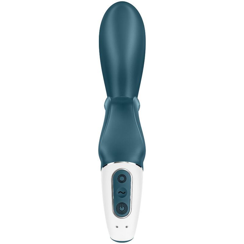 SATISFYER - HUG ME VIBRADOR RABBIT APP AZUL - immagine 3