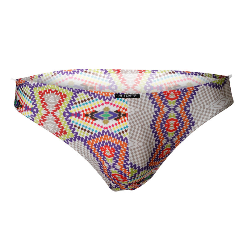 CUT4MEN - PANTALONE VITA BASSA AZTEC L - immagine 3