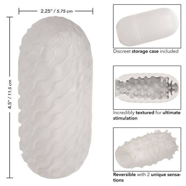 CALEXOTICS - NUBBY STROKER REVERSIBILE - immagine 2