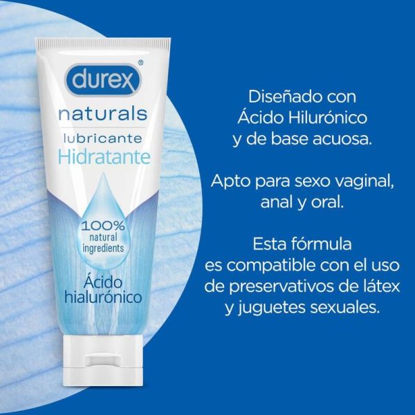 DUREX - LUBRIFICANTE IDRATANTE NATURALS 100 ML - immagine 2