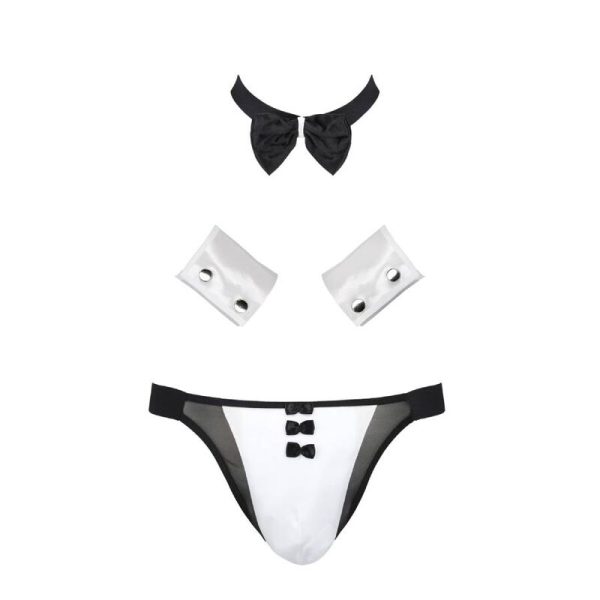 PASSION - 036 SLIP ALFROJO NERO S/M - immagine 5