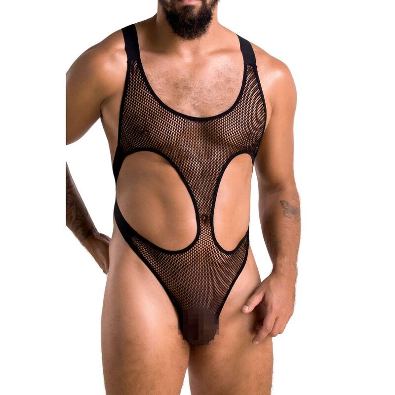 PASSION - 040 BODY LEON NERO S/M - immagine 3