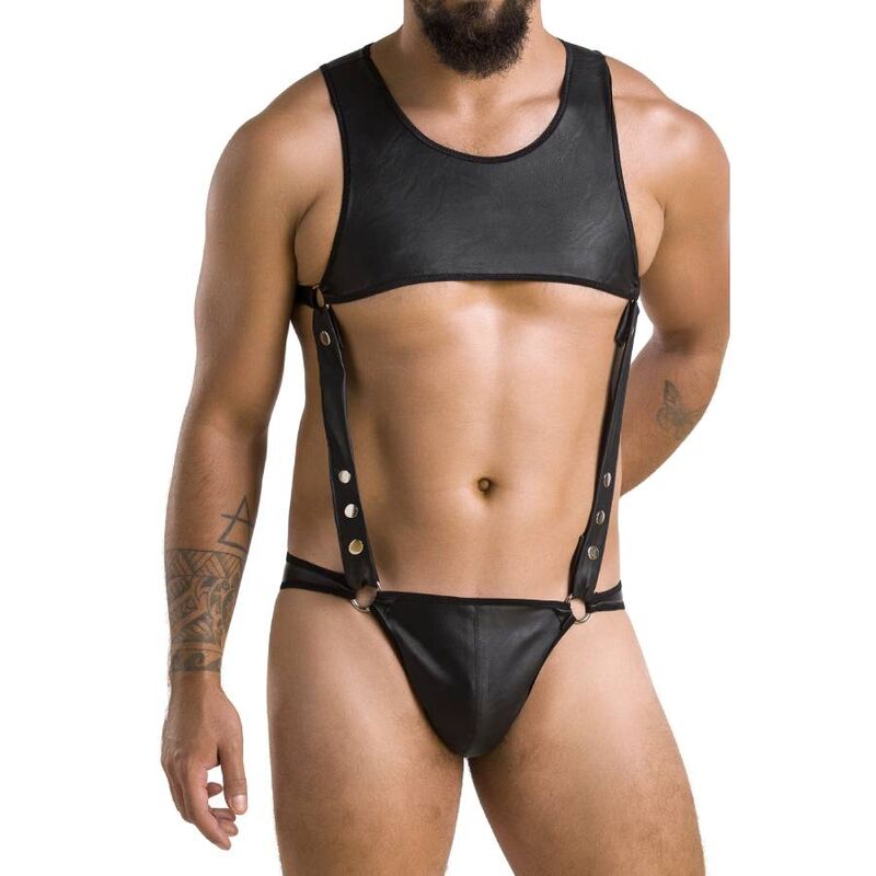 PASSION - 056 BODY ADAM NERO S/M - immagine 3