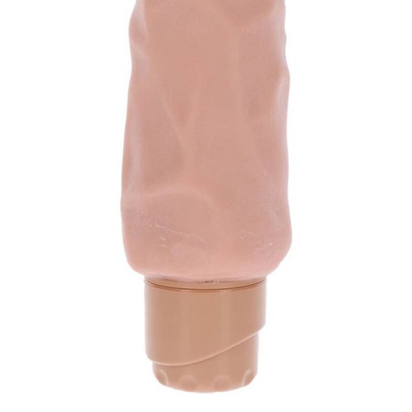 GET REAL - VIBRATORE GRANDE A DOPPIA DENSIT 20,5 CM PELLE - immagine 3