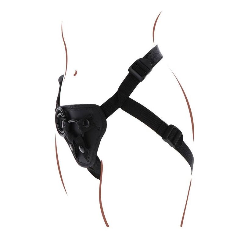 GET REAL - IMBRAGATURA CON CINTURINO NERA - immagine 4