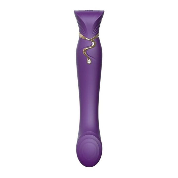 ZALO - QUEEN G-SPOT PULS WAVE VIBE VIOLA - immagine 2