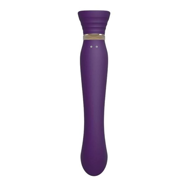 ZALO - QUEEN G-SPOT PULS WAVE VIBE VIOLA - immagine 3