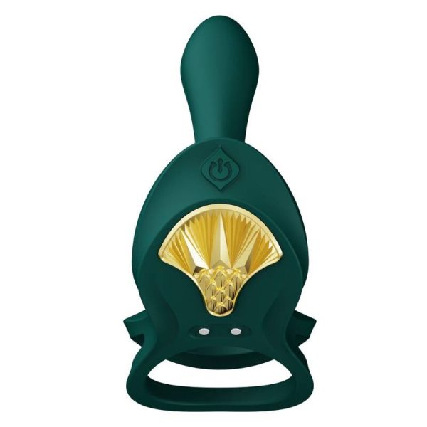 ZALO - ANELLO PER COPPIE VIBRANTI BAYEK VERDE - immagine 4