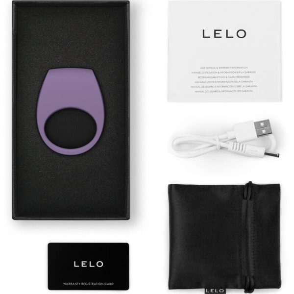 LELO - TOR 3 ANELLO VIBRATORE VIOLA - immagine 3
