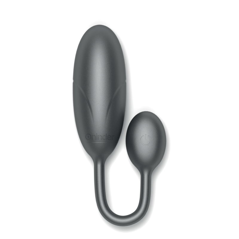 ONINDER - UOVO VIBRANTE DENVER NERO 7 X 2,7 CM APP. GRATUITA - immagine 4