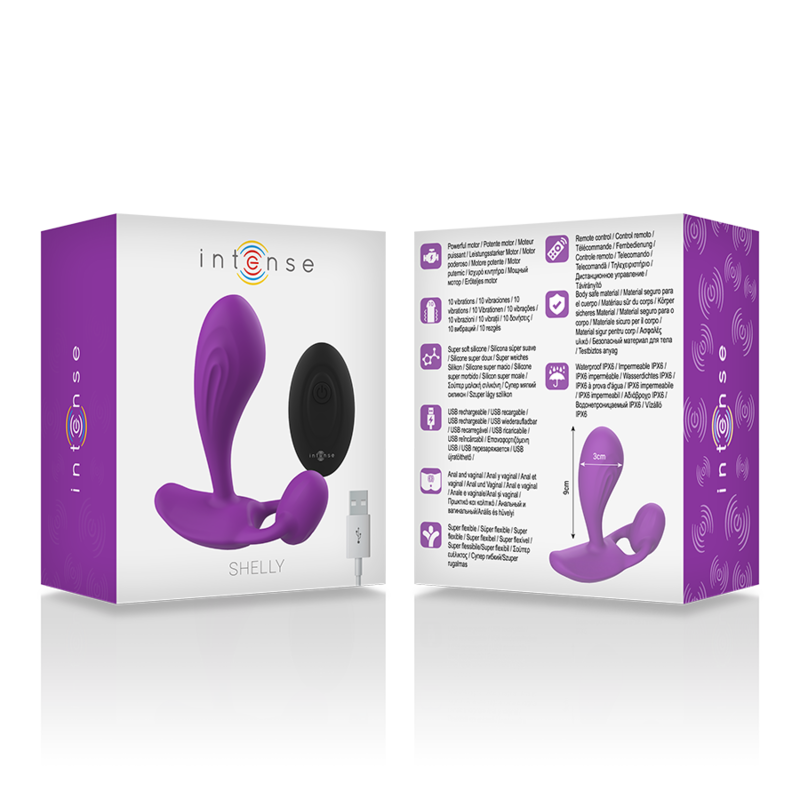 INTENSE - SHELLY PLUG ANAL REMOTE CONTROL VIOLA - immagine 5