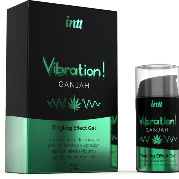 INTT - POTENTE GEL LIQUIDO VIBRANTE STIMOLANTE INTIMO CANNABIS 15ML - immagine 2