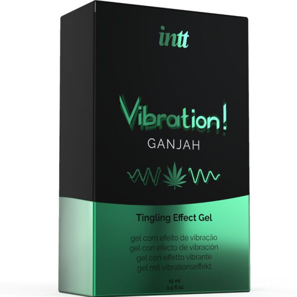 INTT - POTENTE GEL LIQUIDO VIBRANTE STIMOLANTE INTIMO CANNABIS 15ML - immagine 3