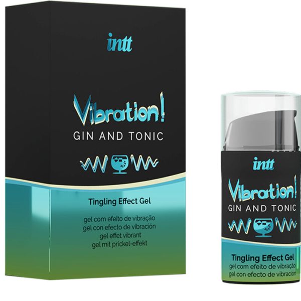 INTT - POTENTE GEL LIQUIDO VIBRATORE STIMOLANTE INTIMO GIN  TONICO 15ML - immagine 2