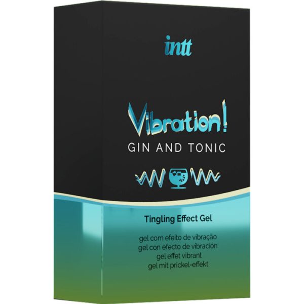 INTT - POTENTE GEL LIQUIDO VIBRATORE STIMOLANTE INTIMO GIN  TONICO 15ML - immagine 3