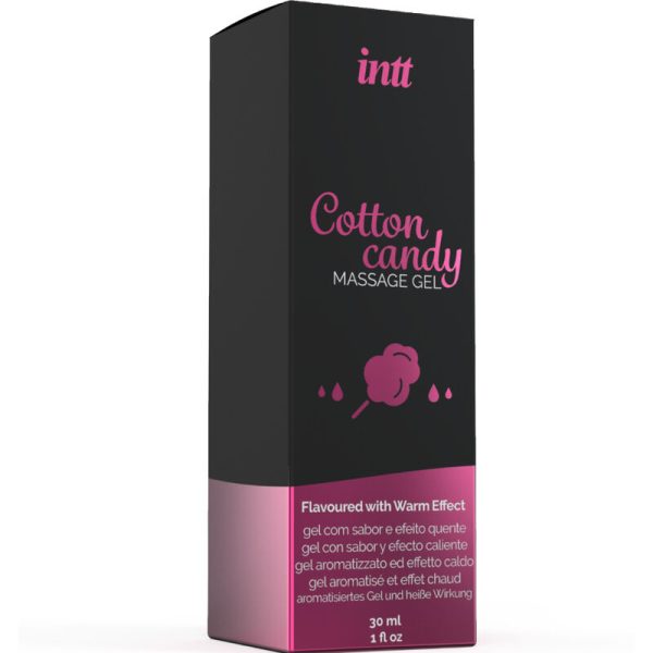 INTT MASSAGE  ORAL SEX - GEL DA MASSAGGIO AL GUSTO DI CANDY COTONE CON EFFETTO RISCALDANTE - immagine 3
