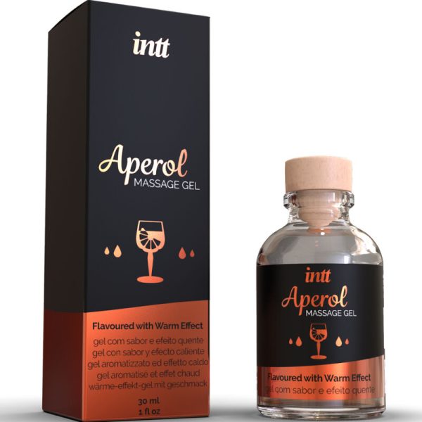 INTT MASSAGE  ORAL SEX - GEL DA MASSAGGIO APEROL EFFETTO CALORE INTENSO - immagine 2