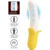 PRETTY LOVE - BANANA GEEK SUPER POWER 7 VIBRAZIONI SU E GIÙ SILICONE NERO - immagine 3