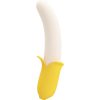 PRETTY LOVE - BANANA GEEK SUPER POWER 7 VIBRAZIONI SU E GIÙ SILICONE NERO - immagine 2
