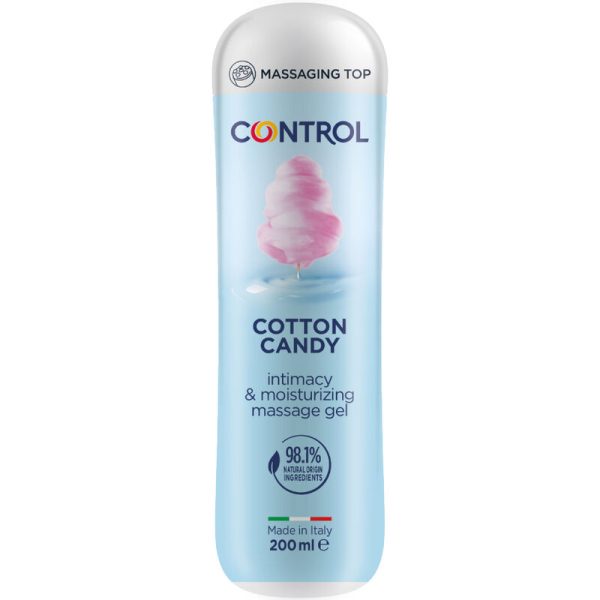 CONTROL - GEL DA MASSAGGIO ZUCCHERO FIOTATO 3 IN 1 200 ML - immagine 3