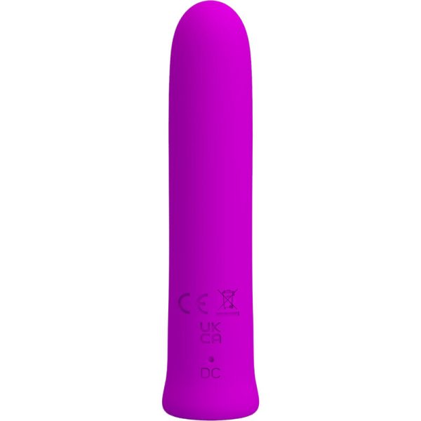 PRETTY LOVE - VIBRATORE CURTIS MINI SUPER POWER 12 VIBRAZIONI IN SILICONE VIOLETTO - immagine 3