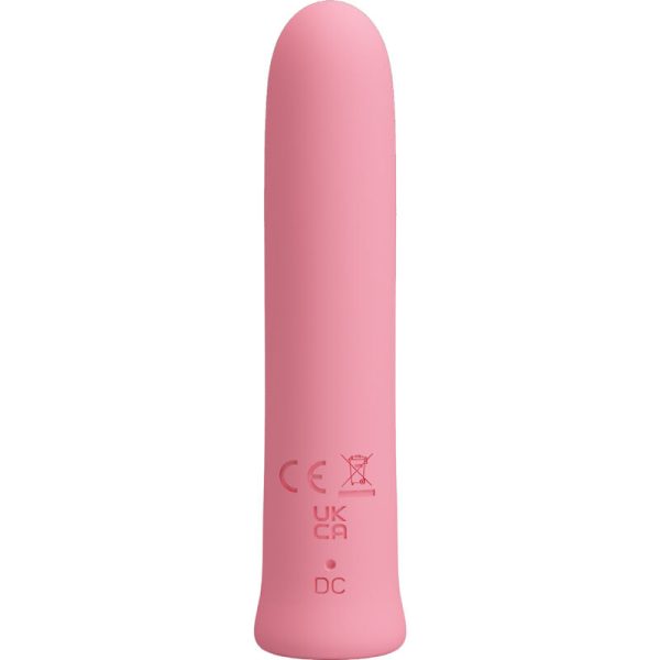 PRETTY LOVE - VIBRATORE CURTIS MINI SUPER POWER 12 VIBRAZIONI IN SILICONE ROSA - immagine 3