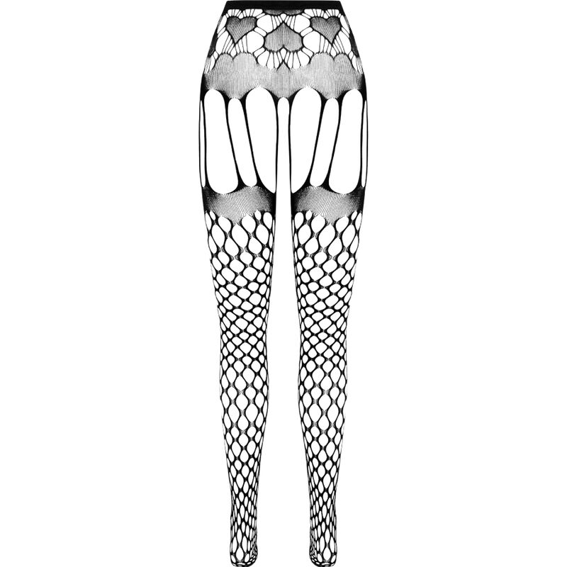 PASSION - COLLEZIONE ECO BODYSTOCKING ECO S009 NERO - immagine 4
