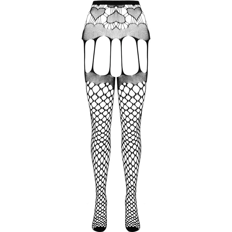 PASSION - COLLEZIONE ECO BODYSTOCKING ECO S009 NERO - immagine 3