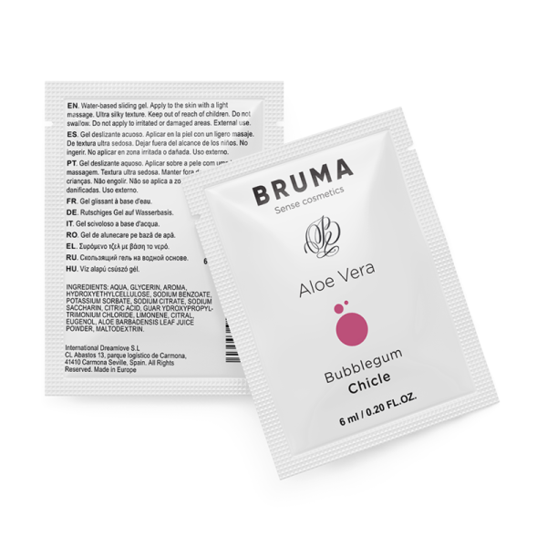 BRUMA - GEL SCORREVOLE ALOE VERA GUSTO BUBBLEGUM 6 ML - immagine 2