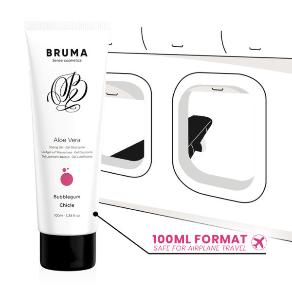 BRUMA - GEL SCORREVOLE ALOE VERA GUSTO BUBBLEGUM 100 ML - immagine 3
