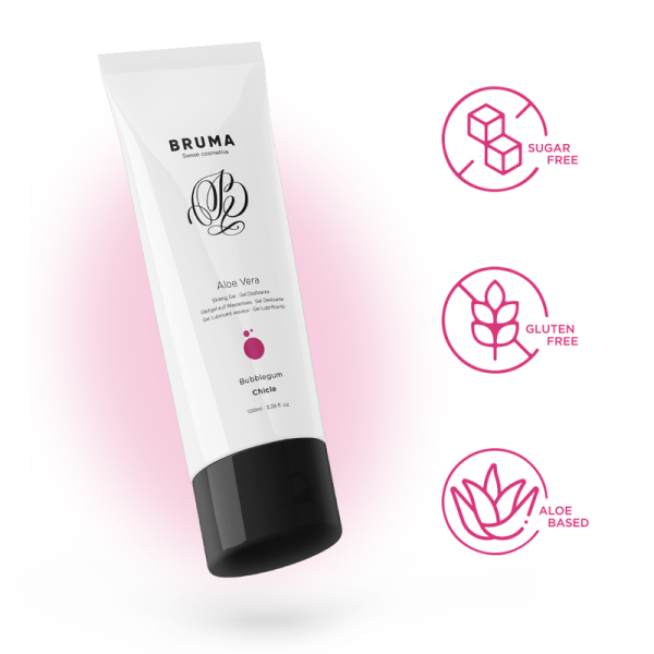 BRUMA - GEL SCORREVOLE ALOE VERA GUSTO BUBBLEGUM 100 ML - immagine 2