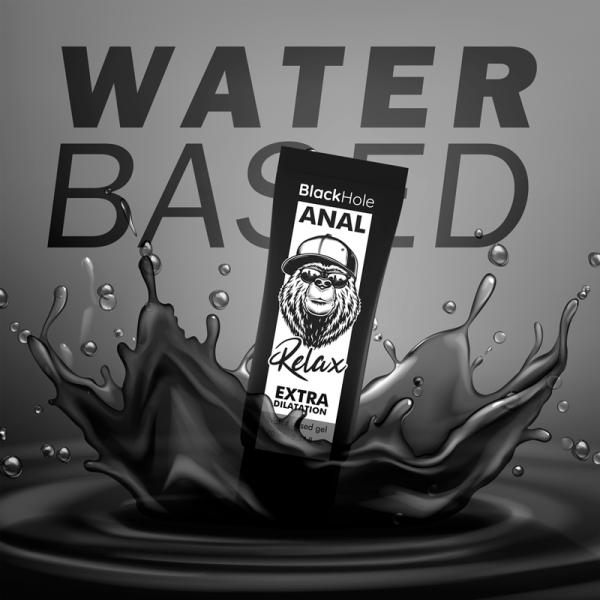 BLACK HOLE - GEL BASE ACQUA DILATAZIONE ANALE 70 ML - immagine 4