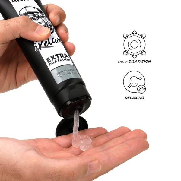 BLACK HOLE - GEL A BASE ACQUA DILATAZIONE ANALE 150 ML - immagine 3