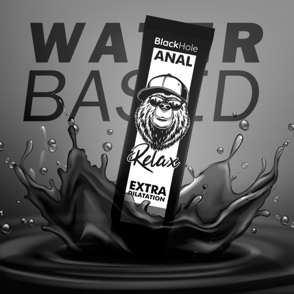 BLACK HOLE - GEL A BASE ACQUA DILATAZIONE ANALE 250 ML - immagine 4