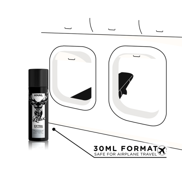 BLACK HOLE - GEL SILICONE BASE DILATAZIONE ANALE 30 ML - immagine 5