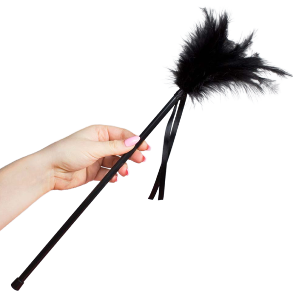 SECRETPLAY - PIUME NERE 40 CM