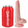 KING COCK - PENE REALISTICO CON SFERE 13.5 CM LEGGERO - immagine 5