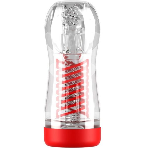 PDX ELITE - STROKER VIEWTUBE 2 COMPRESSIONE SPIRALE TRASPARENTE - immagine 3