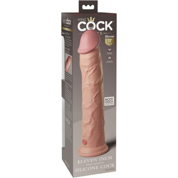KING COCK - ELITE DILDO REALISTICO IN SILICONE 28 CM - immagine 5