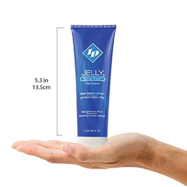 ID JELLY - LUBRIFICANTE A BASE ACQUA EXTRA SPESSORE TUBO DA CORSA 120 ML - immagine 3