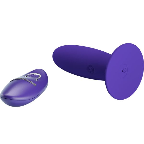 PRETTY LOVE - YOUTH PLUG VIBRATORE ANALE TELECOMANDO VIOLETTO - immagine 3
